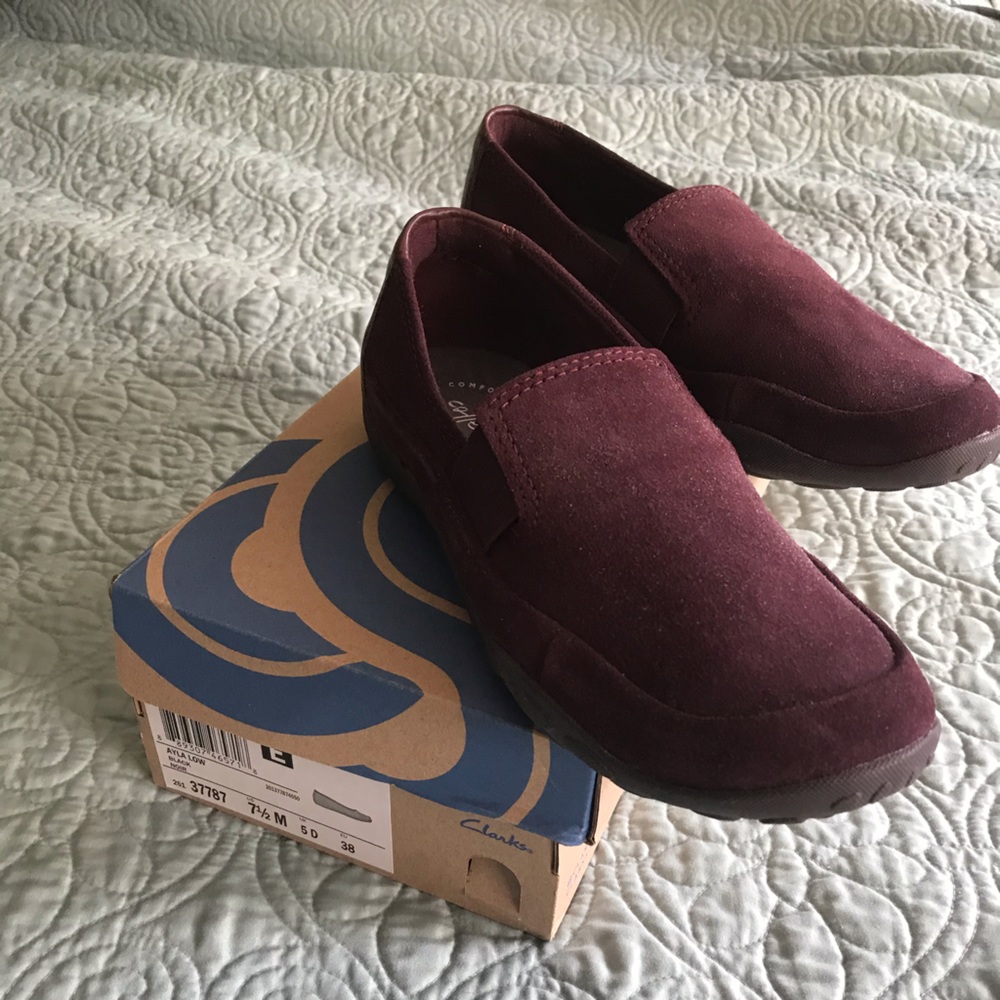 Clark’s cloudstepper flats